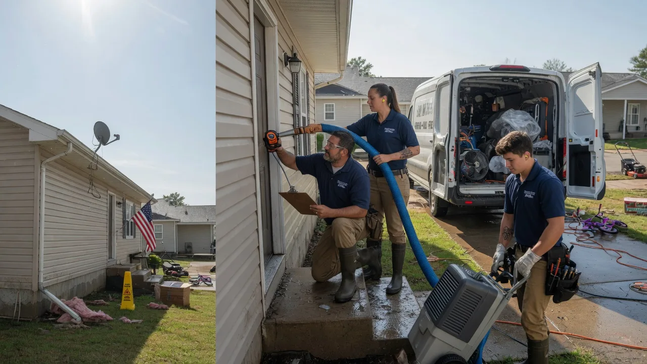 Ceiling Water Damage Restoration in Eddington, ME near me